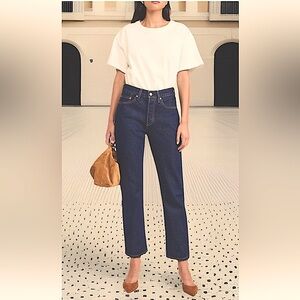 👖LEVI’S👖501 XX RED TAG “SLEVAGE” STRAIGHT BUTTON FLY BLUE JEANS EUC💙